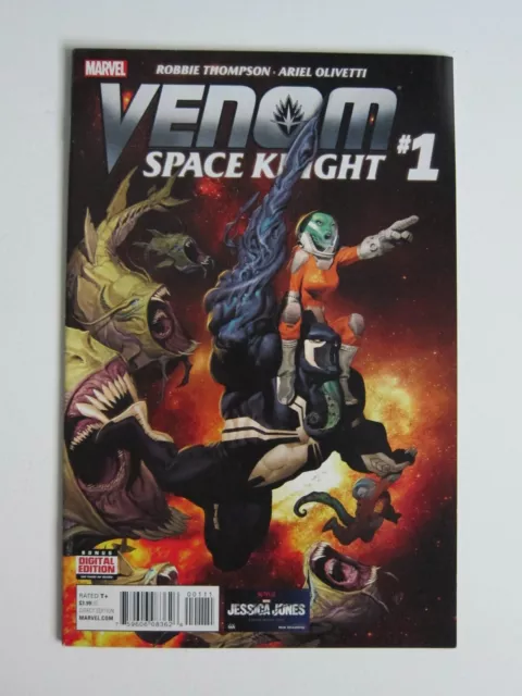 Venom Space Knight # 1 Vf/Nm Flash Thompson 1St First Issue Marvel Comics 2016