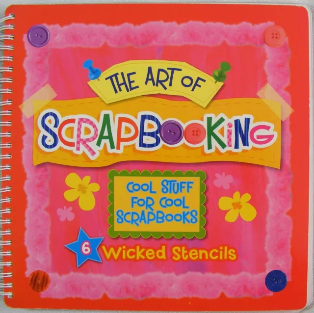 The Art of Scrapbooking Stencil Book by Five Mile (Spiral bound, 2006)