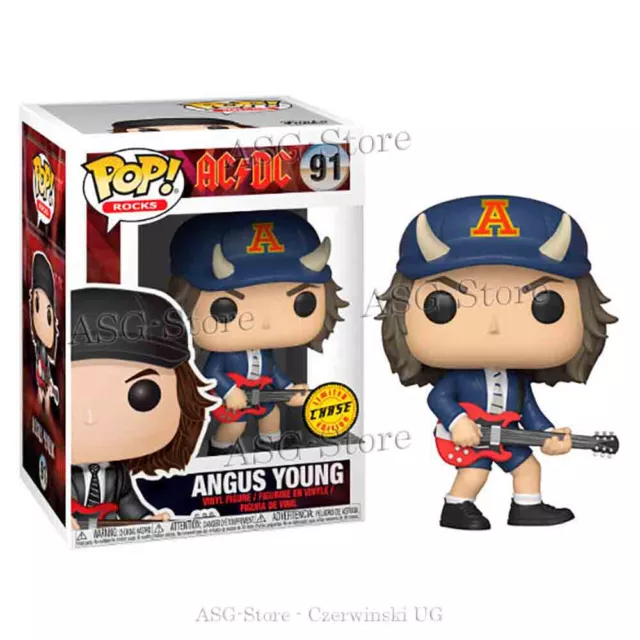 Angus Young | ACDC | Funko Pop Rocks 91  Chase