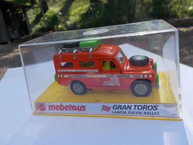 MEBETOYS GRAN TOROS - A31 - Mini Cooper Rallye - Feux Moulés Annecy 74000 MEBETOYS GRAN TOROS - A31 - Mini Cooper Rallye - Feux Moulés Annecy 74000