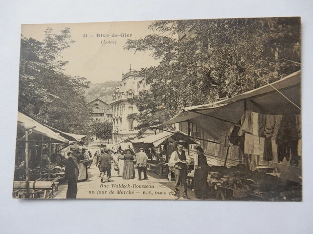 Carte Postale Ancienne CPA 42 – Rive De Gier, Le Pont De L'Industrie – France, Vers 1900