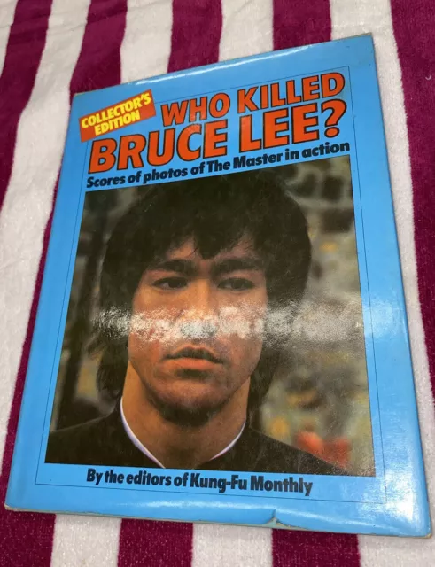 Who Killed Bruce Lee? 1978 Hardcover Book 1st Edition by Editors Kung-Fu Monthly