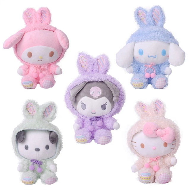 Sanrio Kawaii Hello Kitty Plush Kid Toy Kuromi My Melody Soft Stuffed Plush Doll