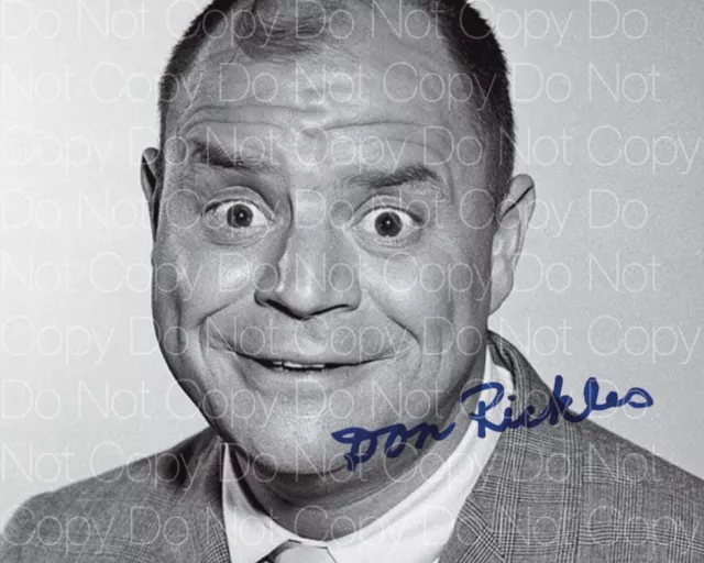 Don Rickles 2 signed 8X10 photo picture poster autograph RP