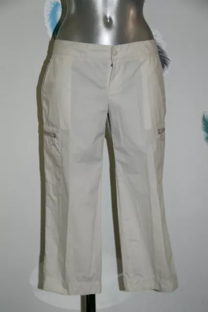 PANTACOURT SPORT BEIGE femme LACOSTE taille 36 fr 40i NEUF