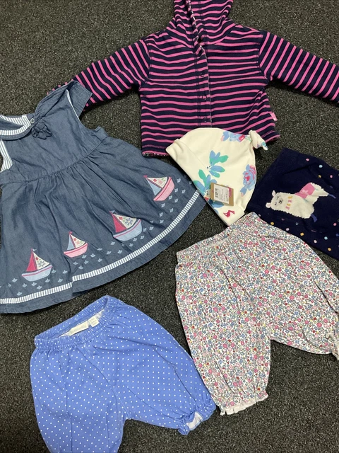 jojo maman bebe Baby boden Joules baby Girl clothes bundle 3-6 months