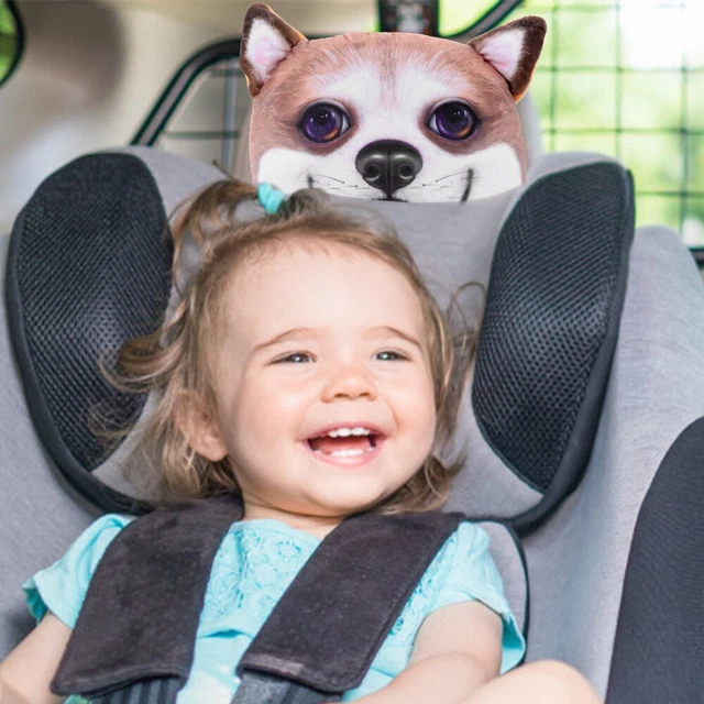 Cat Neck Pillow Small Neck Pillow Car Neck Pillow Car Seat Headrest Dog Head 10