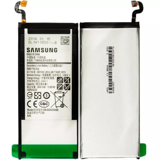 Original Samsung Galaxy S7 Edge Akku EB-BG935ABE Accu Batterie Battrey SM-G935F