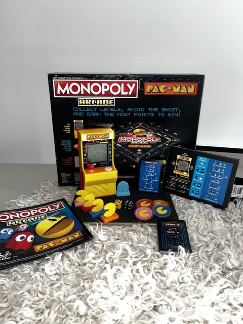 MONOPOLY ARCADE PAC-MAN Hasbro brand new but opened condition