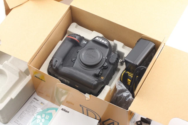 "Mint+++ w/ Box" Nikon D4 16.2MP Digital SLR Camera Body From JAPAN #530
