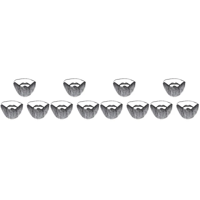 4x Halloween Drôle Barbe Visage Cheveux Déguisement Accessoires Party Faux Barbe