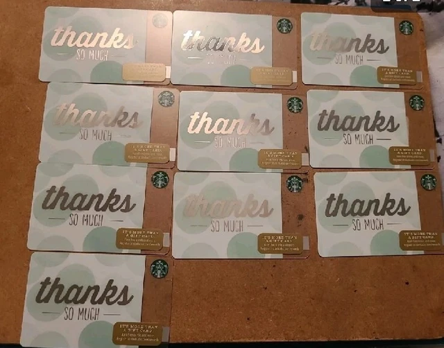 Starbucks Gift Cards - (20) $5 Cards = $100 Value For $95
