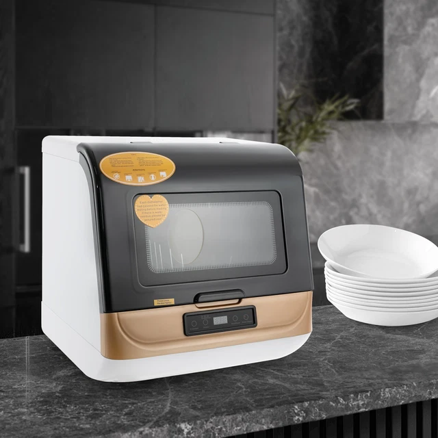 Prix 2025 | LemoHome Lave-vaisselle portable de comptoir, 4 programmes