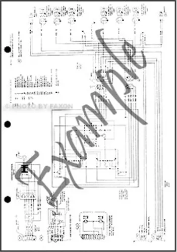 1990 Crown Victoria Grand Marquis Wiring Diagram Electrical Foldout Ford Mercury