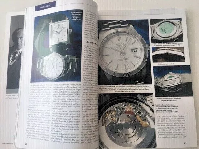 German watch magazin / Magazine allemand de montres ARMBAND UHREN 2002/7 ROLEX 3