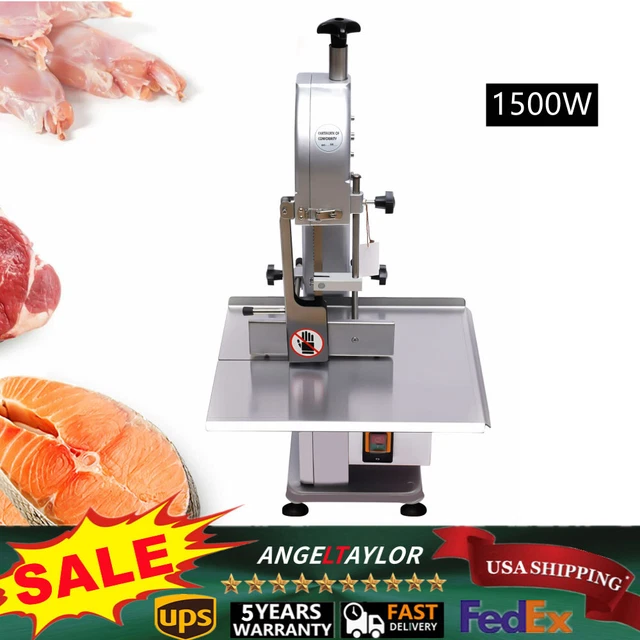 Commercial Bone Saw Food Processing Frozen Meat Electric Cutting Machine 1500W
