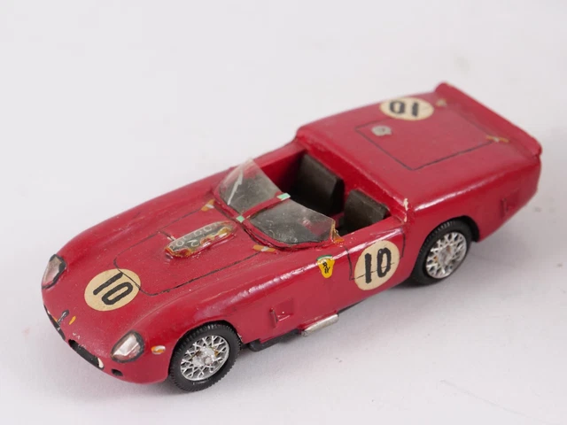 Miniature Ferrari 250 Le Mans 1962 N°6, échelle 1/43, Marmande France – Très Bon état