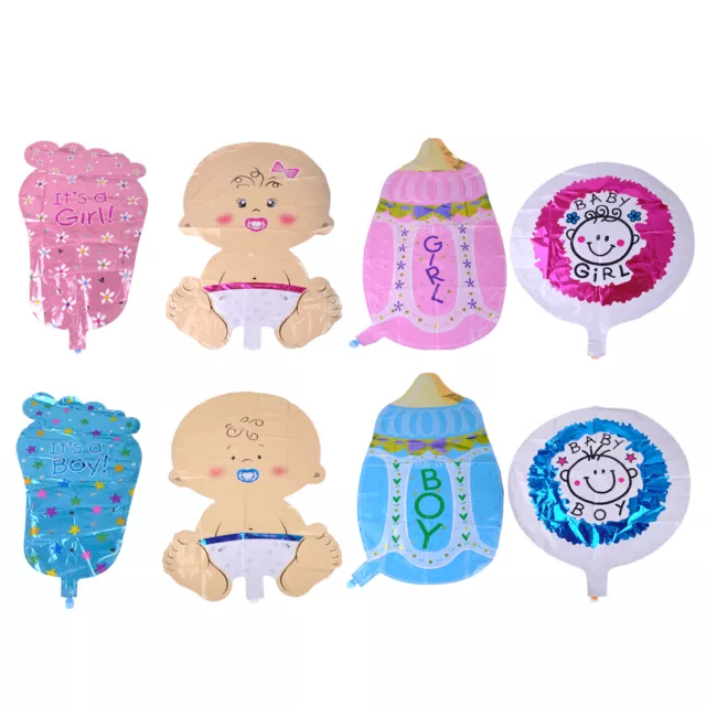 Newborn Baby Helium Foil Balloons Birthday Party Shower Christening Decoration.