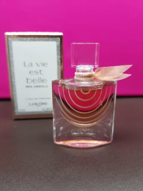 Miniature de parfum La vie est belle IRIS ABSOLU - EDP 4 ml -