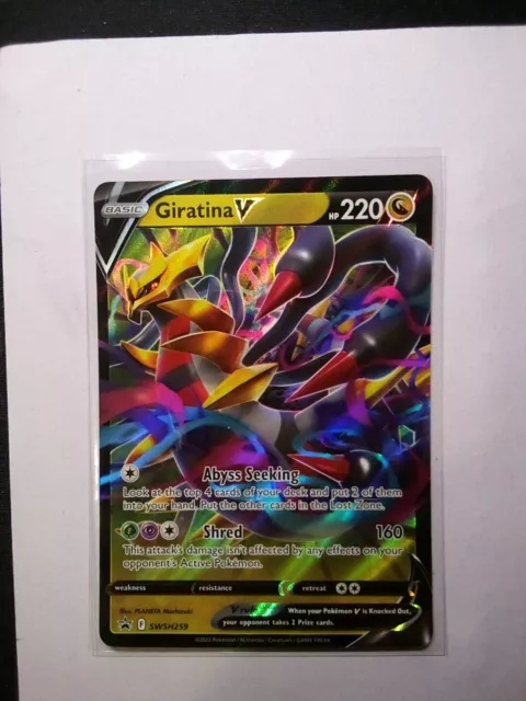 Pokémon - Giratina V SWSH259  Lost Origin - Black Star Promo - Holo Foil Card