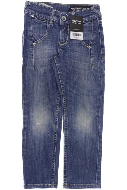 Jeans Vingino pantaloni ragazza denim taglia EU 116 elastan, cotone mari... #ul8svav
