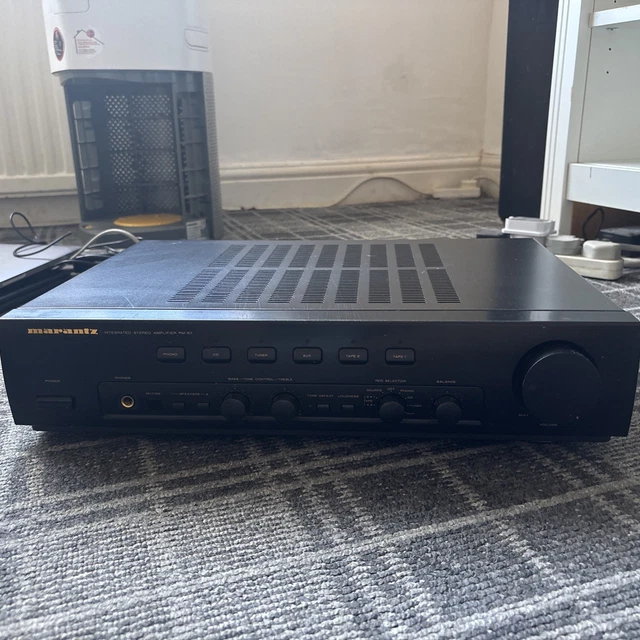 【動作品】marantz PM-57インテグレーテッドステレオアンプ Marantz PM-57 integrated Stereo amplifier | eBay
