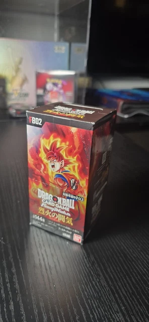 BANDAI TCG: Dragon Ball Super Juego de cartas Fusion World Blazing Aura Booster Box FB02 Japonés