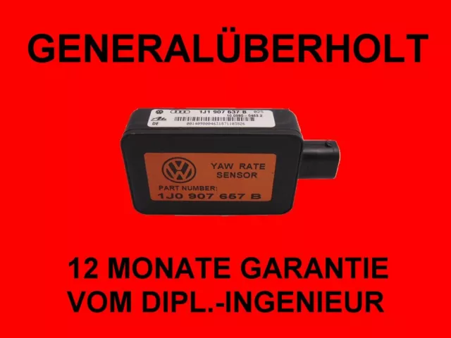 Generalüberholter Capteur de Vitesse Rotation 1J0 907 657 B Audi S3 Tt A3 Golf 4