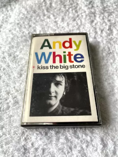 Andy White - Kiss The Big Stone: Cassette 1988. Excellent Condition.