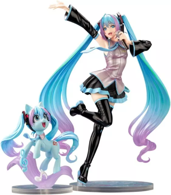 Hatsune Miku Feat Action Figure My Little Pony Bishoujo Princess 22cm Toy New