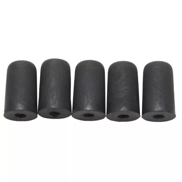 5 Pcs  Endpin Tip Protector Rubber  tail pin case Tip  Protector Non-Slip8487