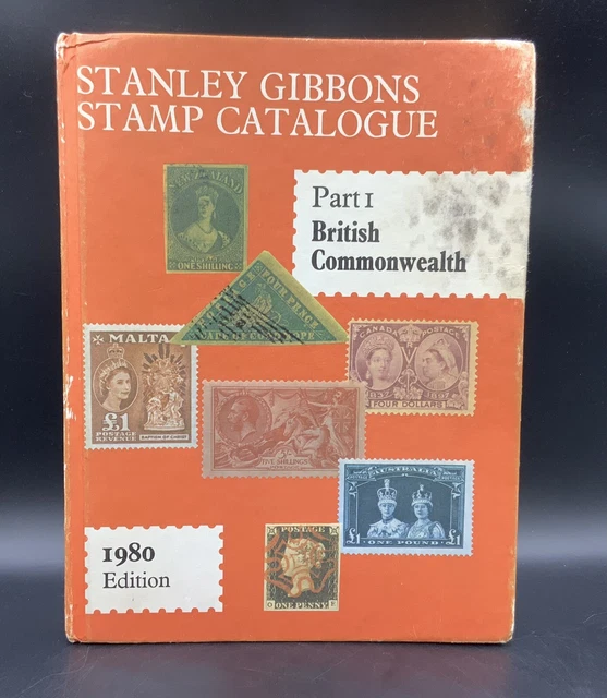 STANLEY GIBBONS STAMP Catalogue Part 1 British Commonwealth 1980