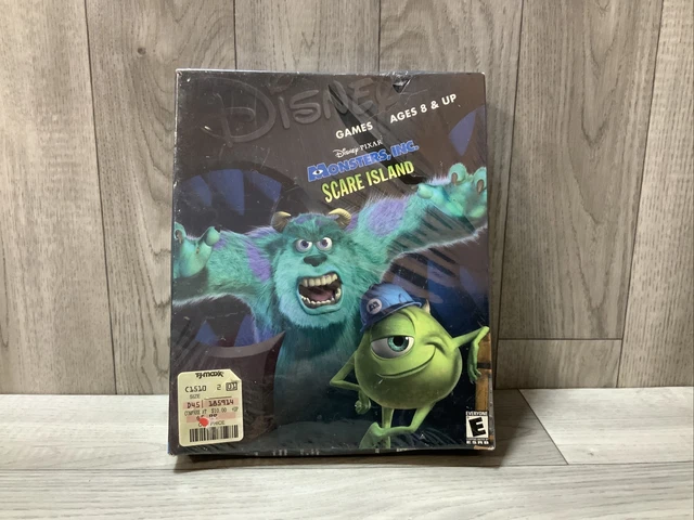 DISNEY PIXAR MONSTERS INC PC Video Game Junior Games 10 Games $2.29