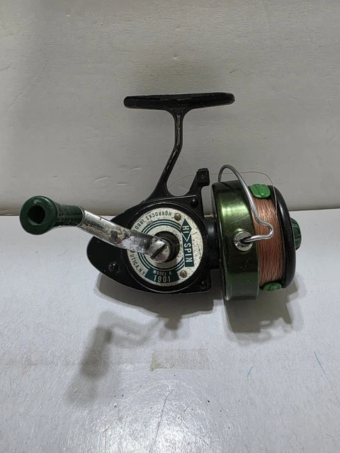 VINTAGE HORROCKS IBBOTSON MODEL 1917-A VANGUARD SPIN CAST FISHING REEL