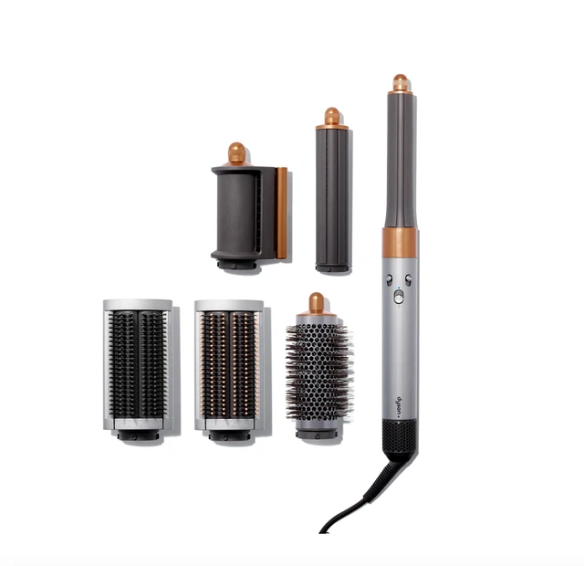 DYSON AIRWRAP MULTI Hair Styler Complete Long Barrel (Nickel/Copper