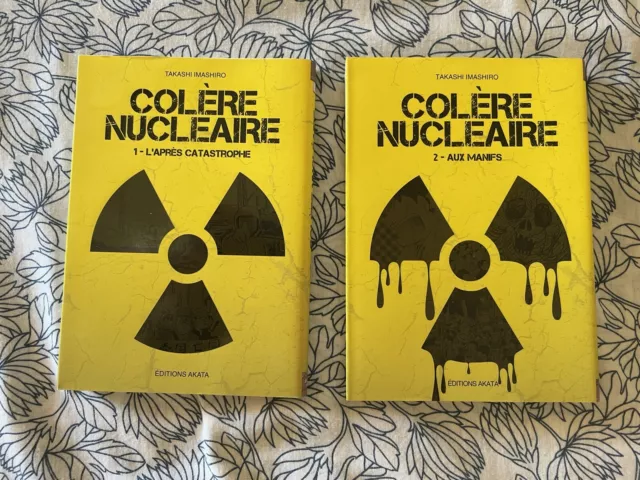 Mangas Colère Nucléaire FR tomes 1 et 2