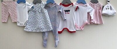 Baby Girls Bundle Clothes 0-3 TU George F&F Tesco Mothercare
