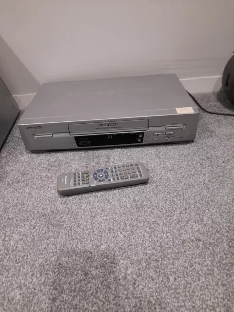 Panasonic NV-SJ220 VCR VHS Video Cassette Recorder With Remote Vgc Videoplus