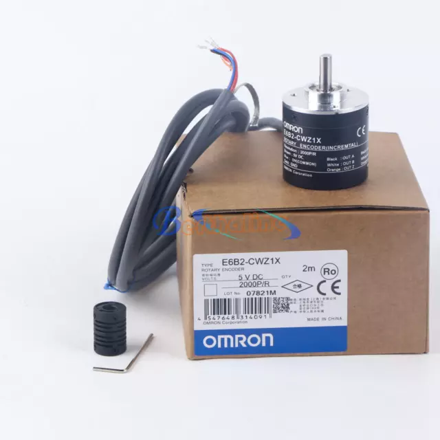 One OMRON Rotary Encoder E6B2-CWZ1X 2000P/R New