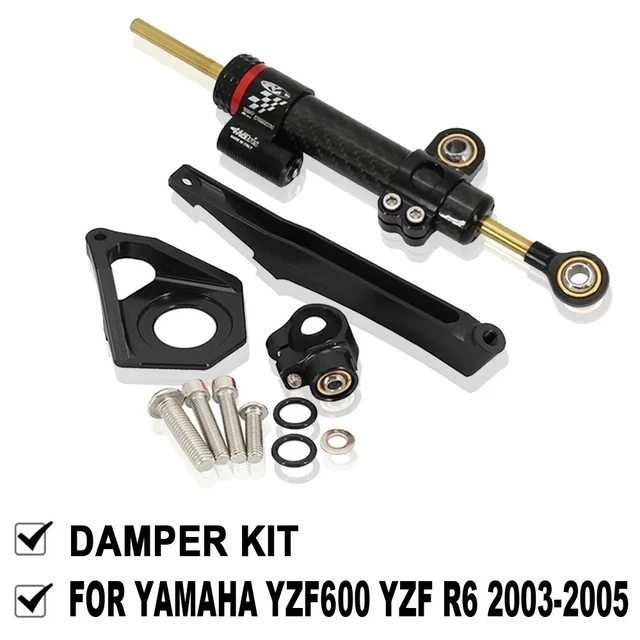 FOR YAMAHA YZF R6 YZF600 20032005 Steering Damper Stabilizer Bracket