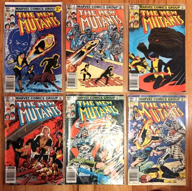 The NEW MUTANTS issues #1-40 (1983) VF/NM SET / 1 3 9 13 14 16 18 21 26 X-Men