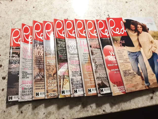 Red Magazine (UK) Bundle 10 Titles - 2023