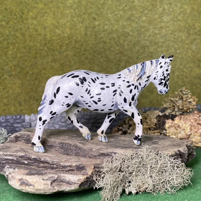 Vintage Britain’s farm knabstrupper mare, unique hand painted