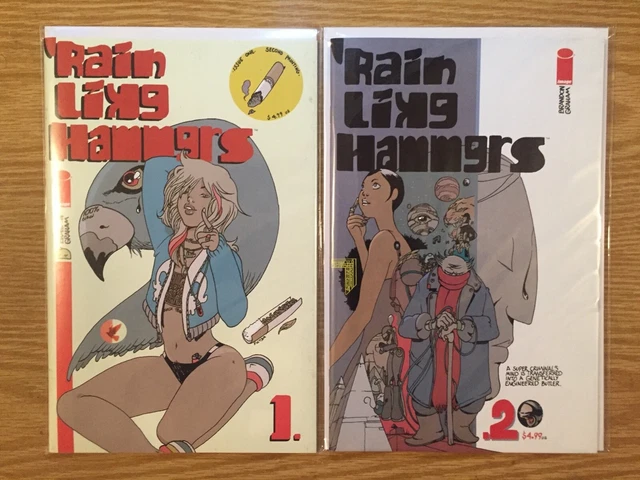 Rain Like Hammers #1 2nd Print AND #2 (2021) Image Comics Brandon Graham NEW