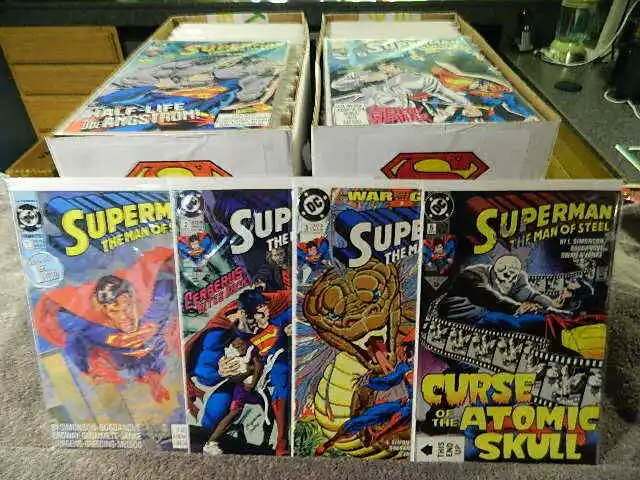 DC Comics SUPERMAN The Man Of Steel #1-134 + An. & Mini Series #1-6 - You Pick