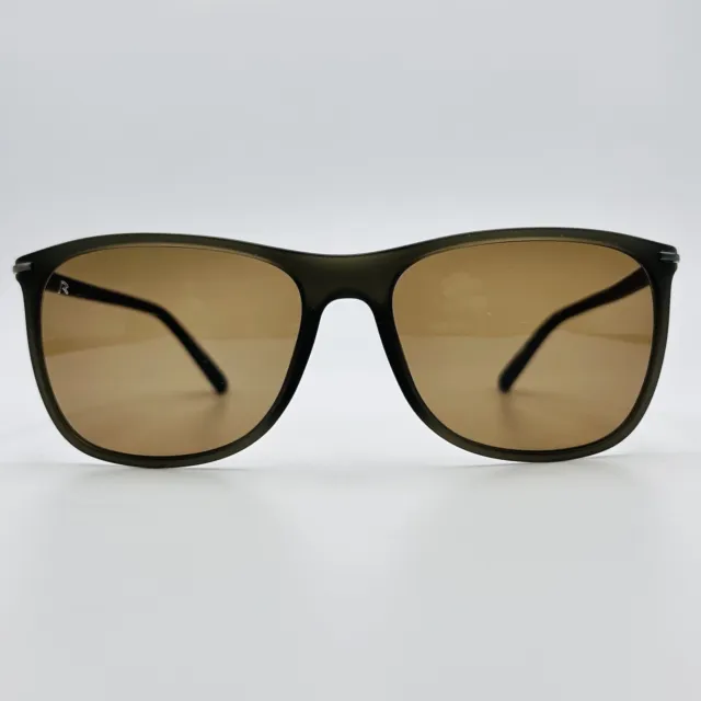 Rodenstock Sunglasses Men's Women's Angular Grey Braun Matt Model R 3305 C 145