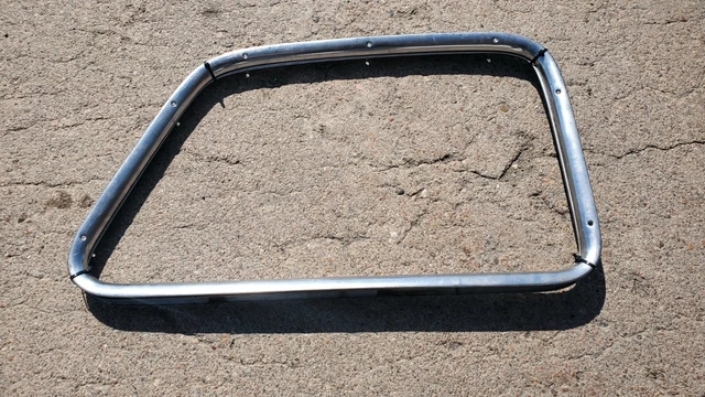 1947-1950 Chevy GMC Truck STAINLESS DOOR WINDOW GARNISH MOLDINGS Original GM PR