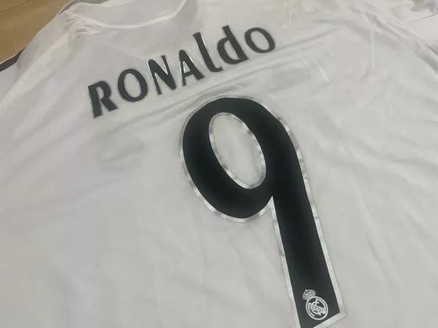 NWT Ronaldo 9 XL REAL MADRID 2001 2005 HOME Jersey Camiseta Shirt