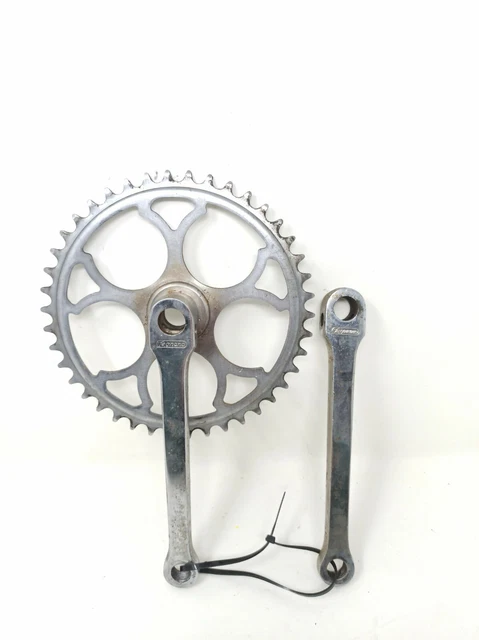 Pédalier Legnano Vintage – 42 Dents, Manivelle 170mm, Pour Vélo De Ville, Occasion