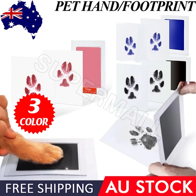 Pet Handprint Footprint Ink Set Pad Touch Paw Print Kit Inkless OZ